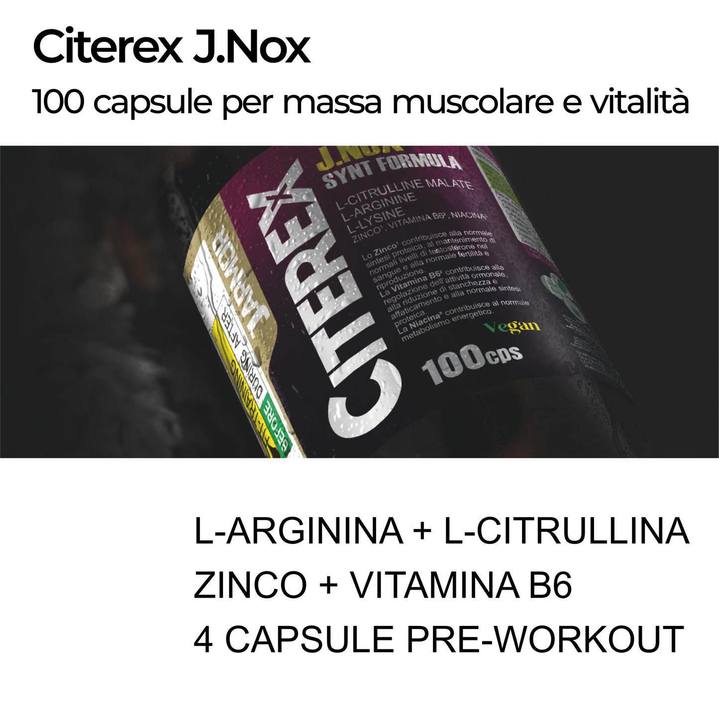 CITEREX J.NOX - MUSCOLI, ENERGIA RECUPERO (Capsule)