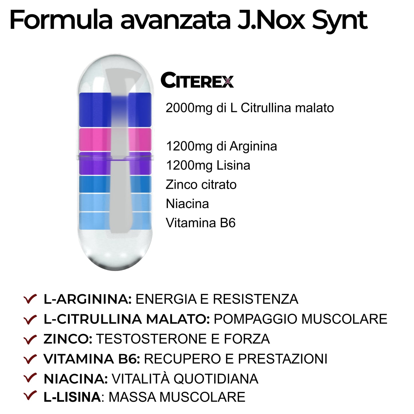 CITEREX J.NOX - MUSCOLI, ENERGIA RECUPERO (Capsule)