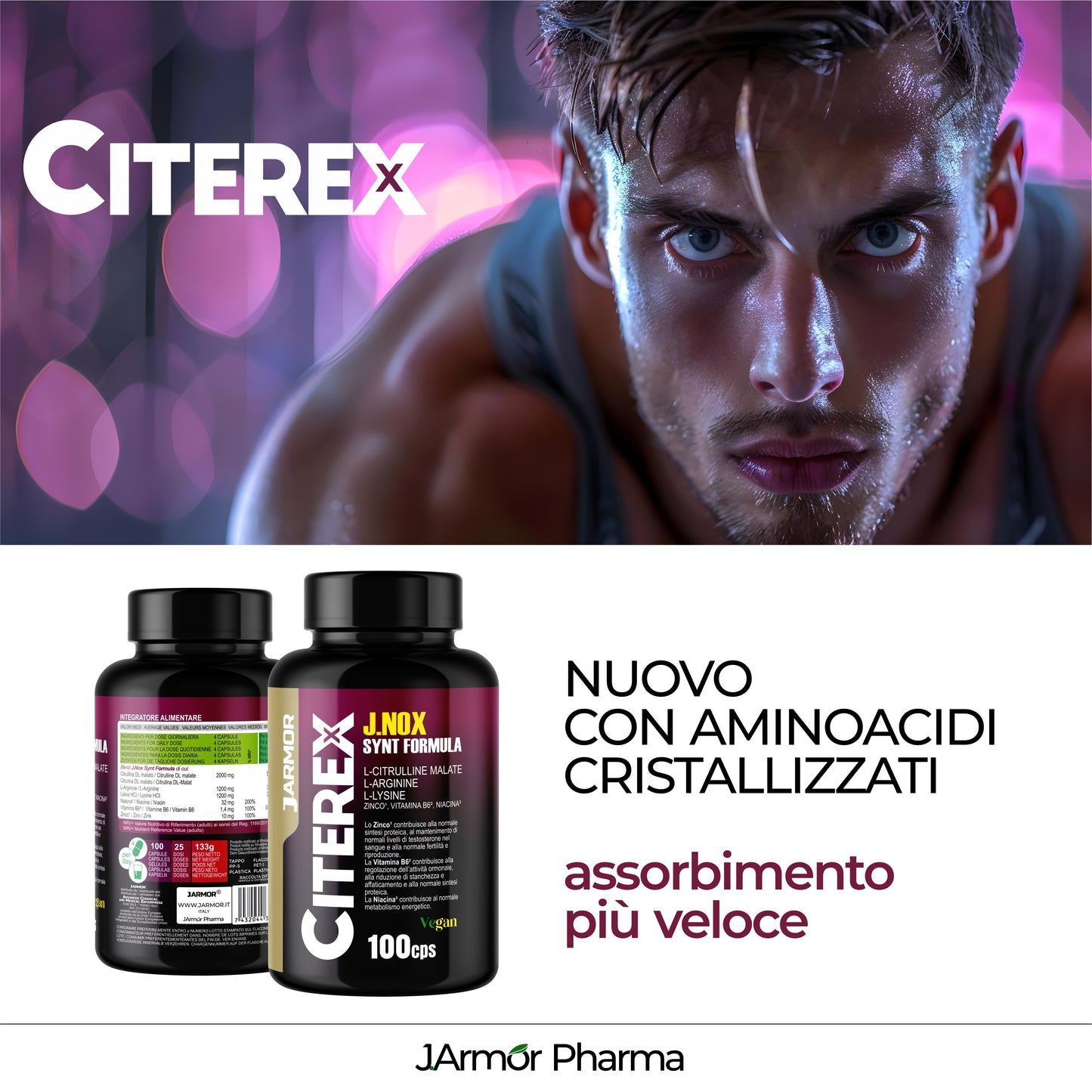 CITEREX J.NOX - MUSCOLI, ENERGIA RECUPERO (Capsule)