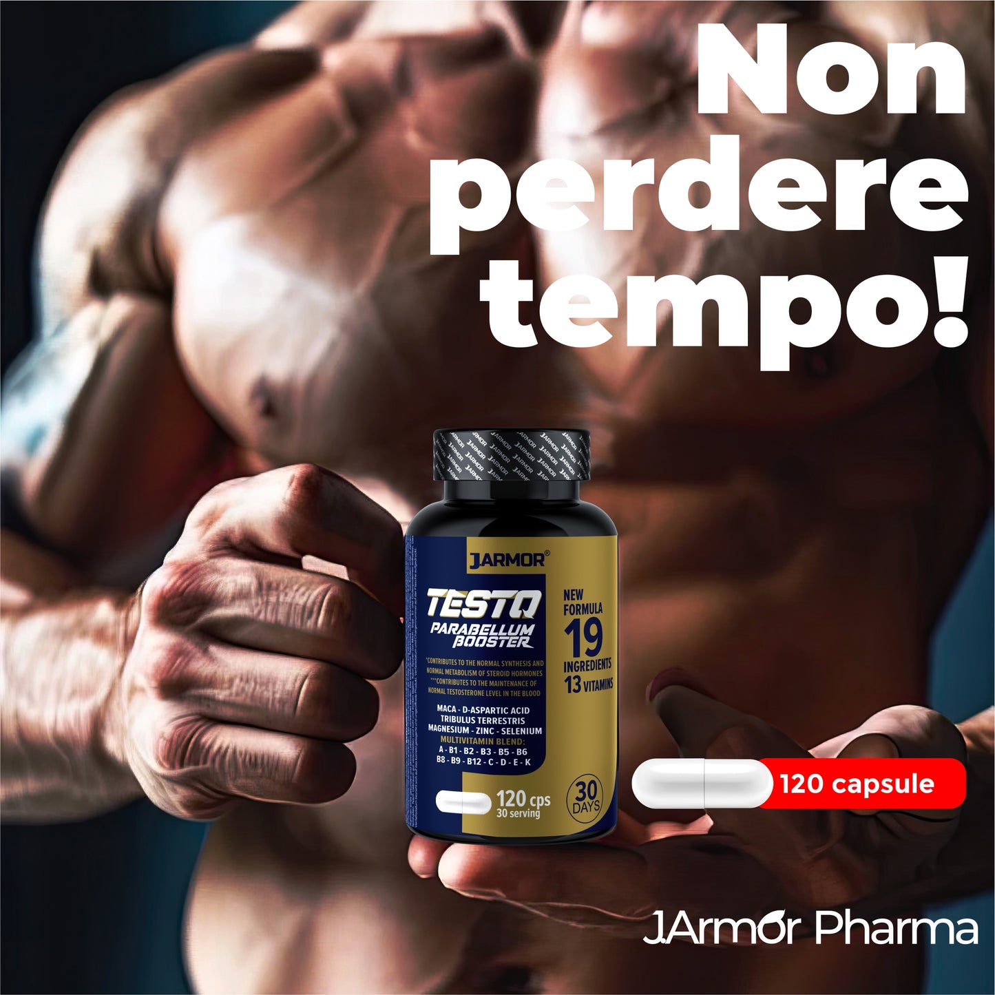 TESTO BOOSTER - BOOSTER NATURALE ORMONALE (Capsule)