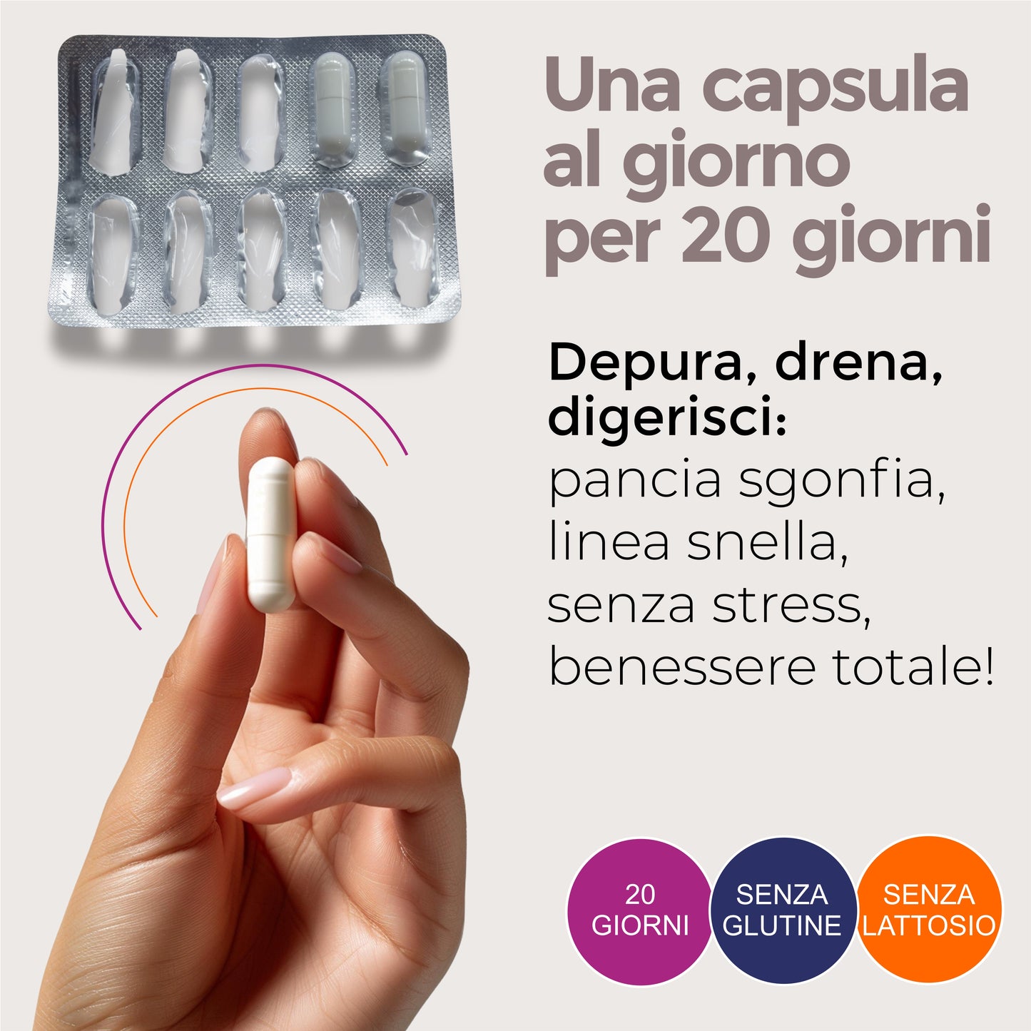 DETOX DEPUR - DEPURAZIONE CORPO (Capsule)