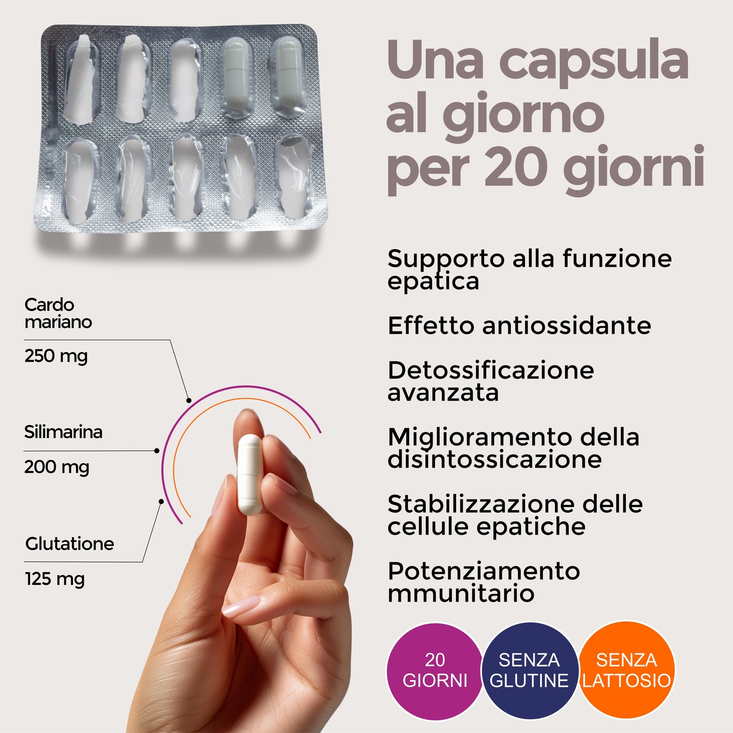 EPATOMARINE 250 - EPATOPROTETTORE (Capsule)