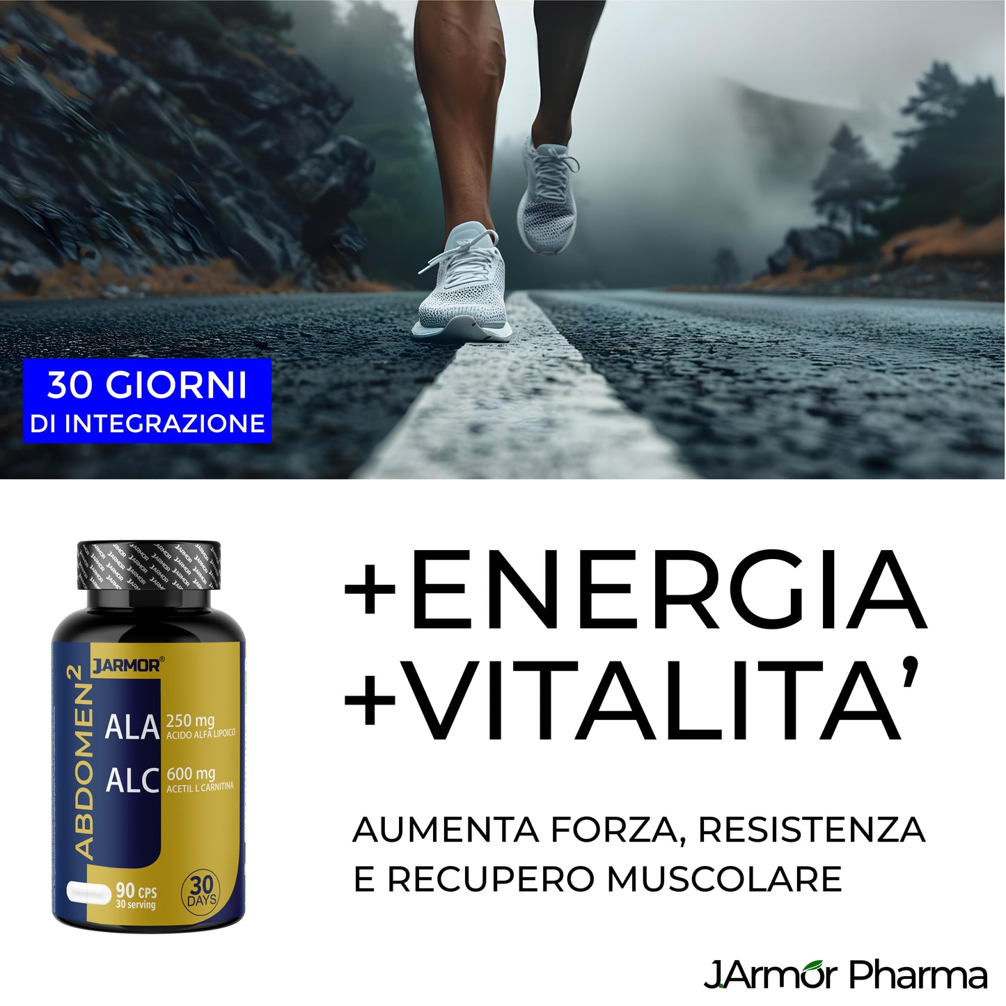 ABDOMEN 2 - PRE WORKOUT RECUPERO ENERGIA (Capsule)