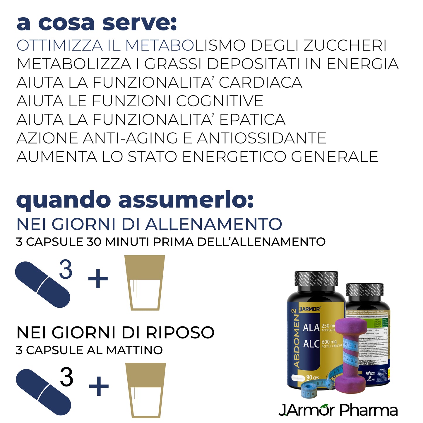 ABDOMEN 2 - PRE WORKOUT RECUPERO ENERGIA (Capsule)
