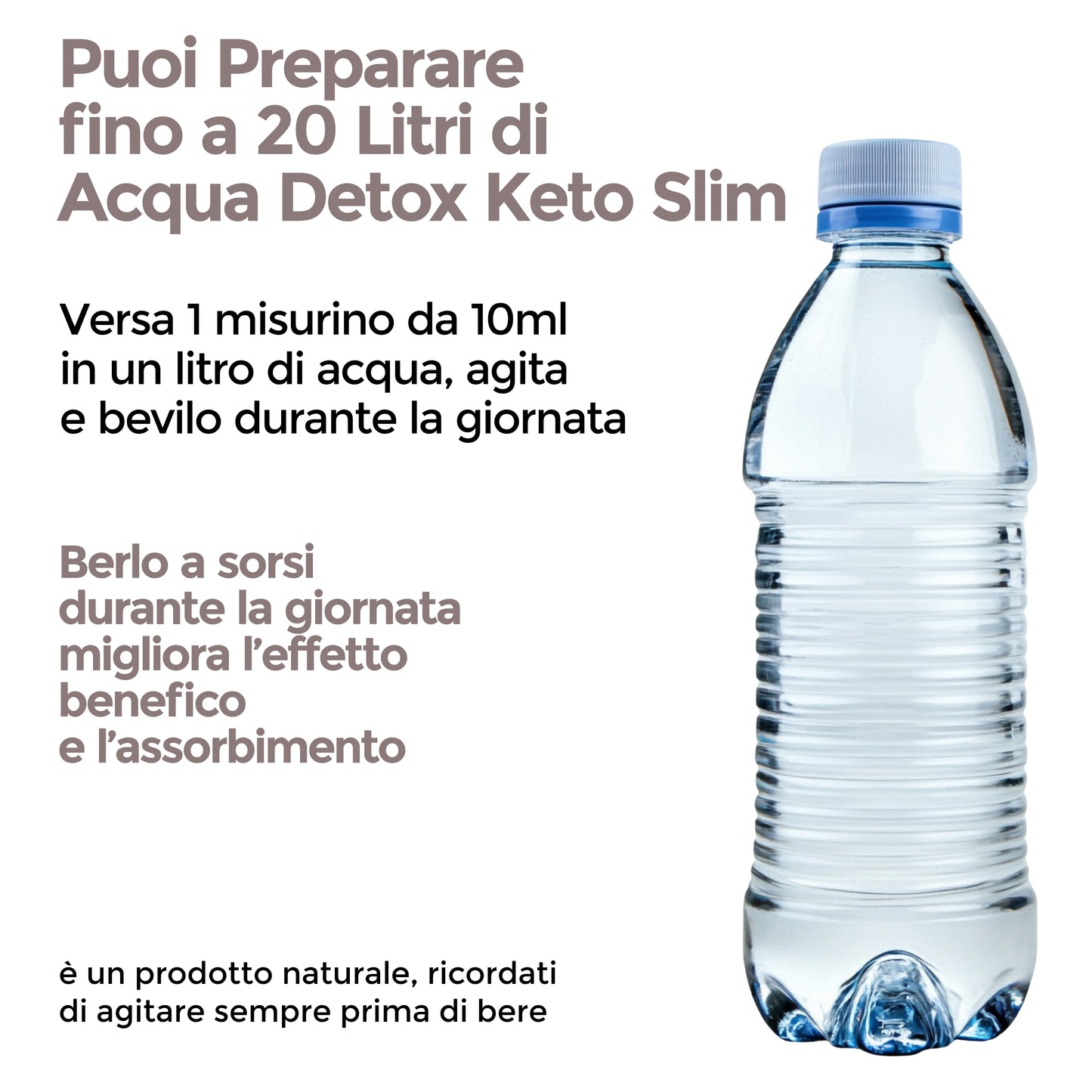 DETOX KETO SLIM - LINEA SNELLA E DEPURATA (Soluzione Orale)