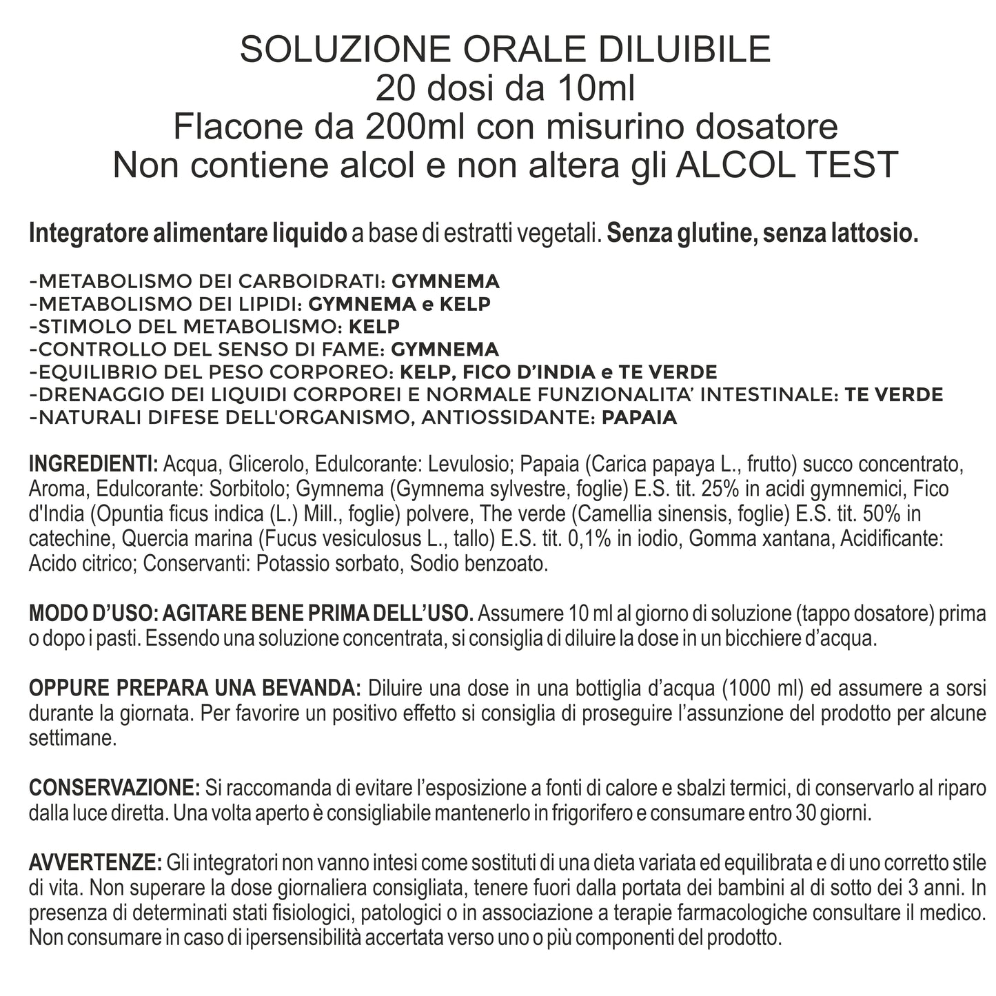 DETOX KETO SLIM - LINEA SNELLA E DEPURATA (Soluzione Orale)