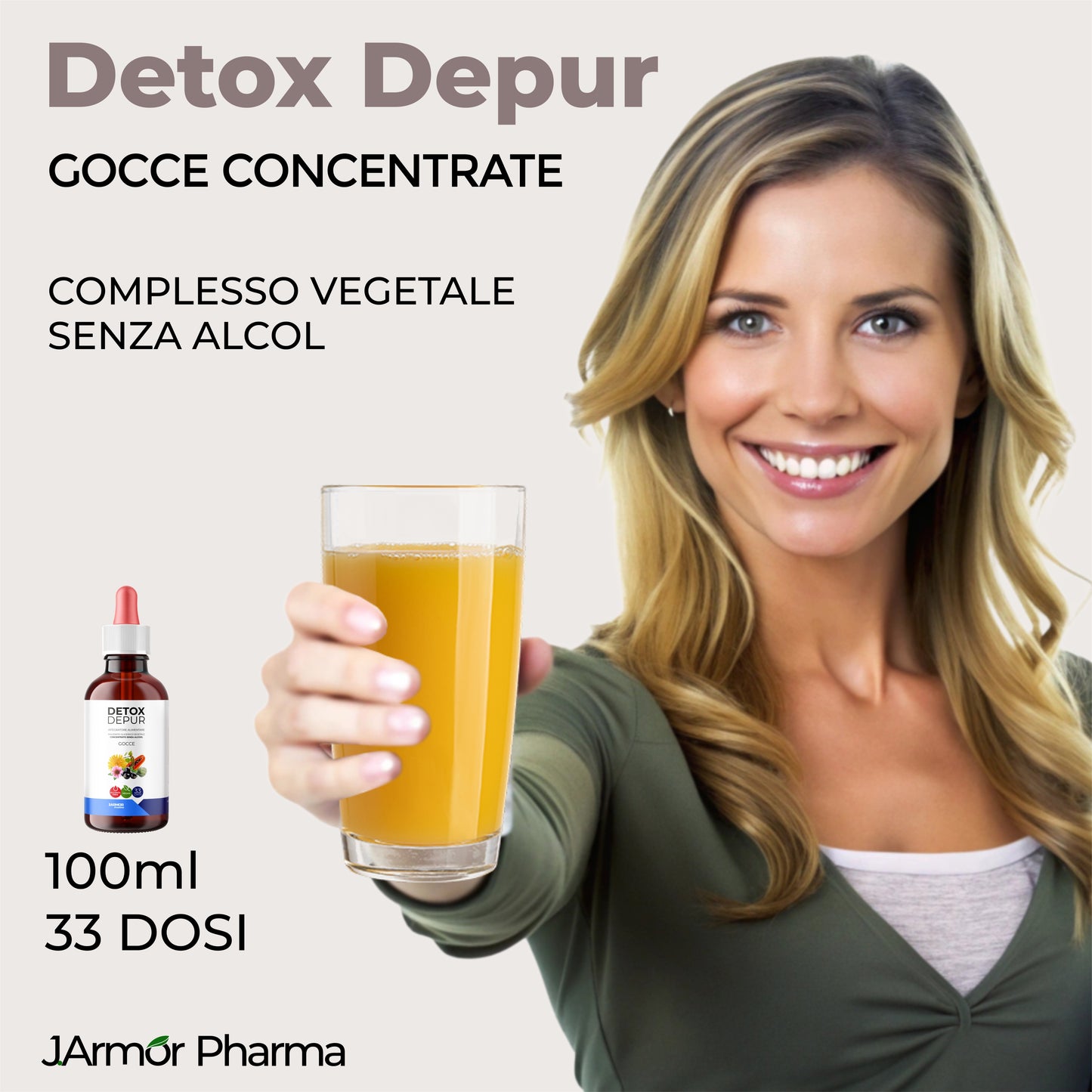 DETOX DEPUR - DEPURAZIONE CORPO (Soluzione Gocce)