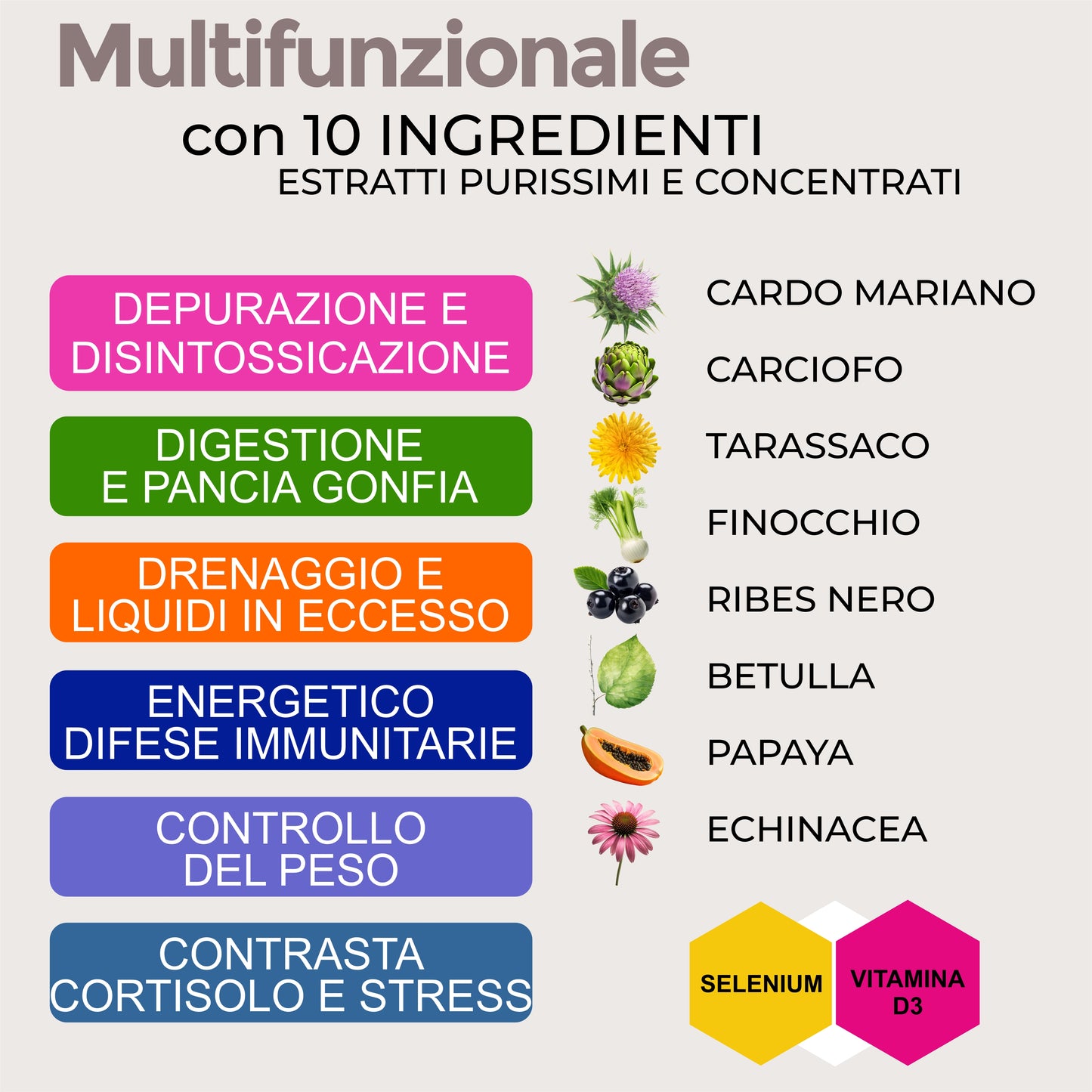DETOX DEPUR - DEPURAZIONE CORPO (Soluzione Gocce)