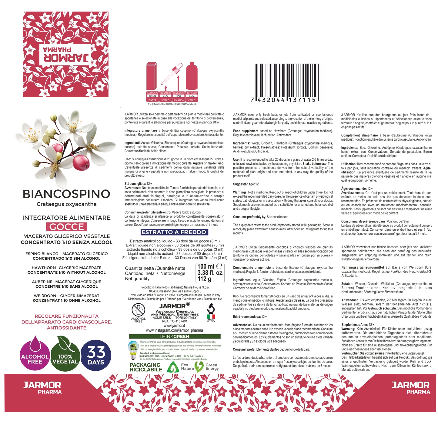 BIANCOSPINO - SALUTE DEL CUORE (Soluzione Gocce)