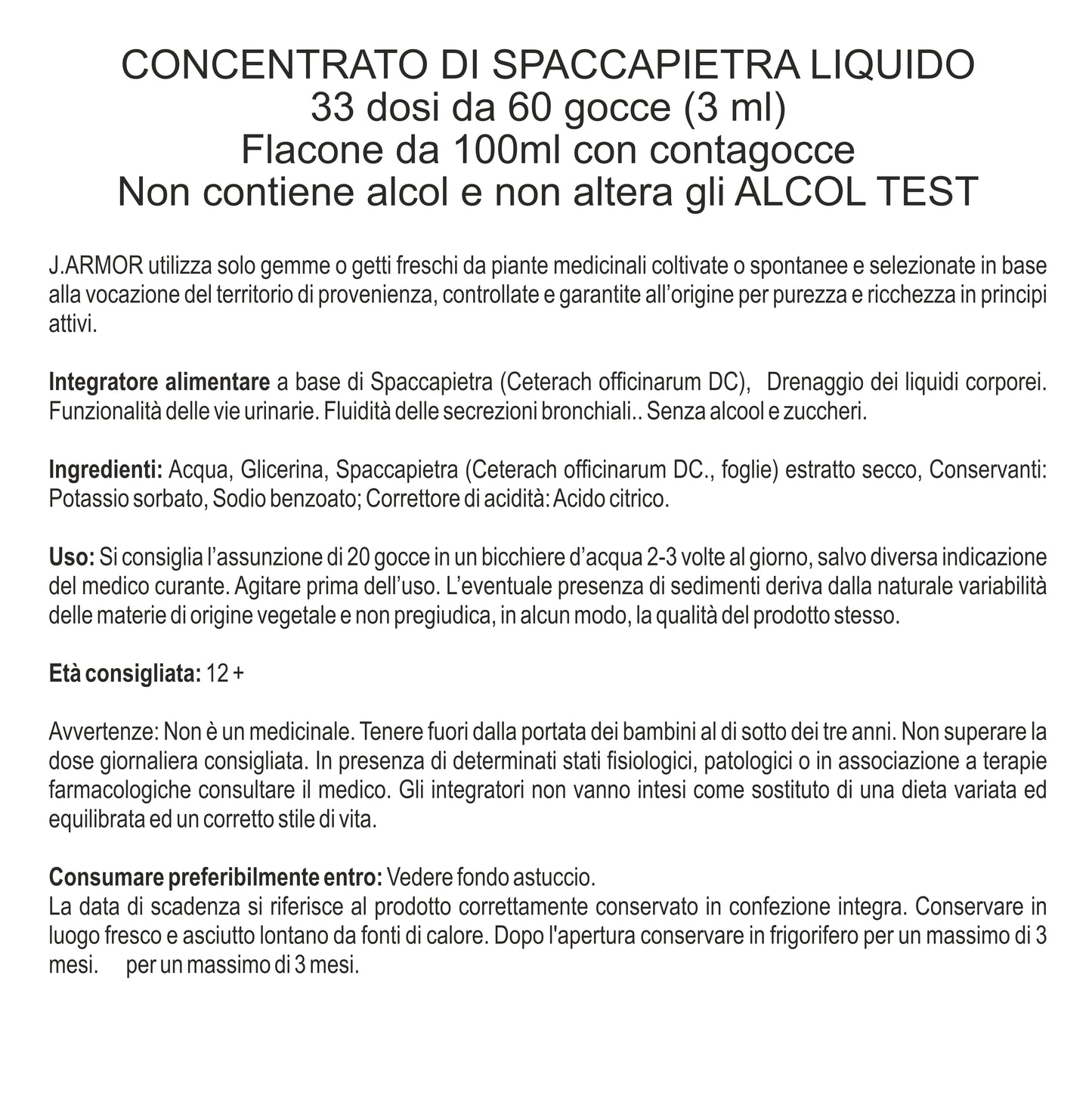 SPACCAPIETRA - DIURETICO STIPSI (Soluzione Gocce)