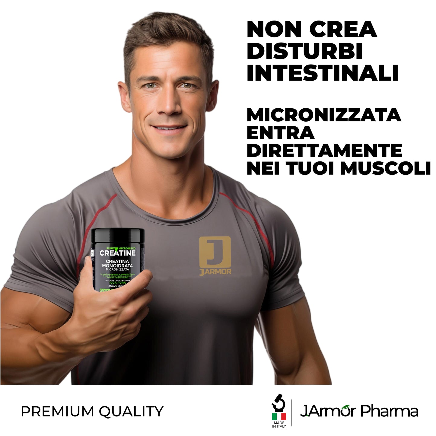 CREATINA SOLUBILE - INCREMENTO PRESTAZIONI FISICHE (Polvere)