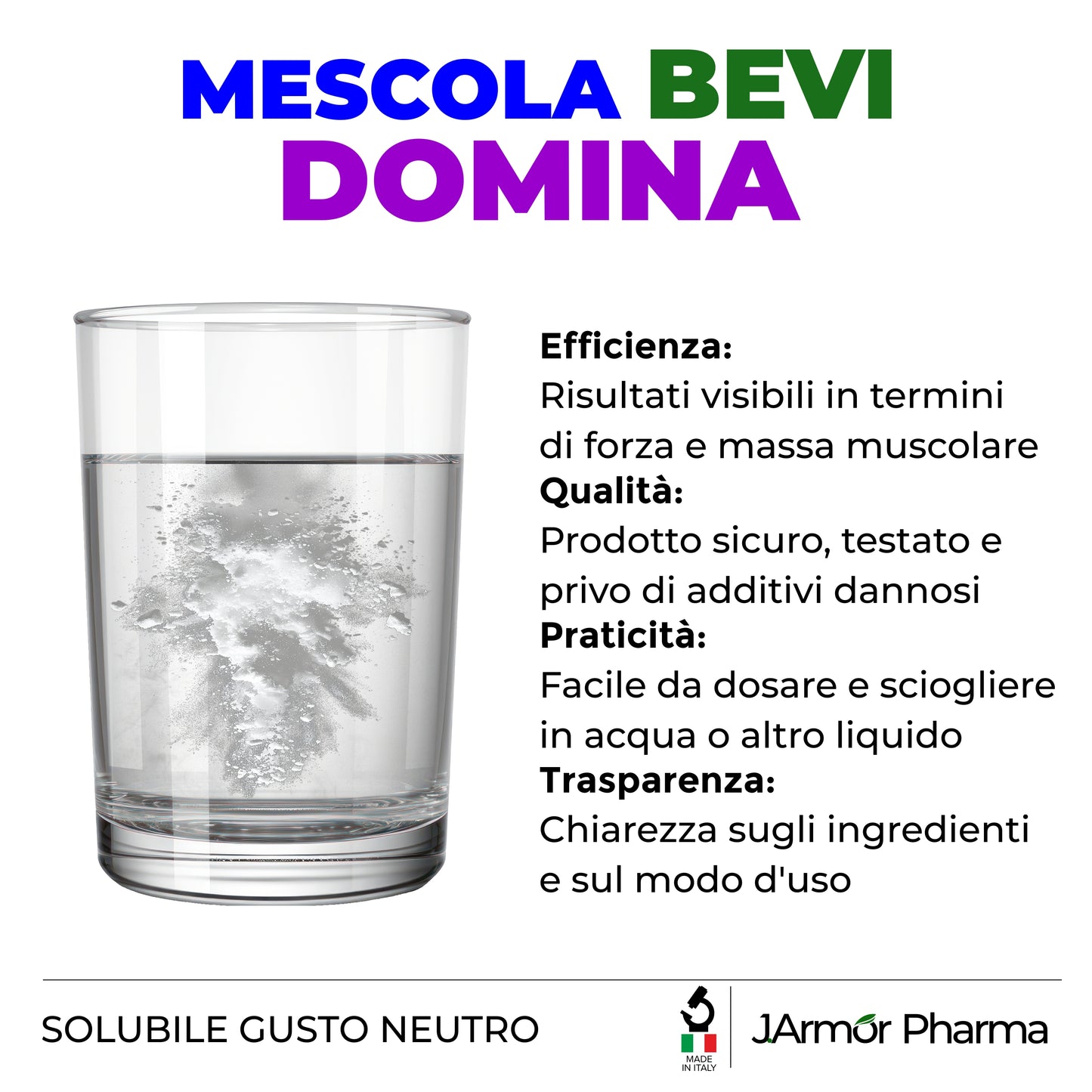 CREATINA SOLUBILE - INCREMENTO PRESTAZIONI FISICHE (Polvere)