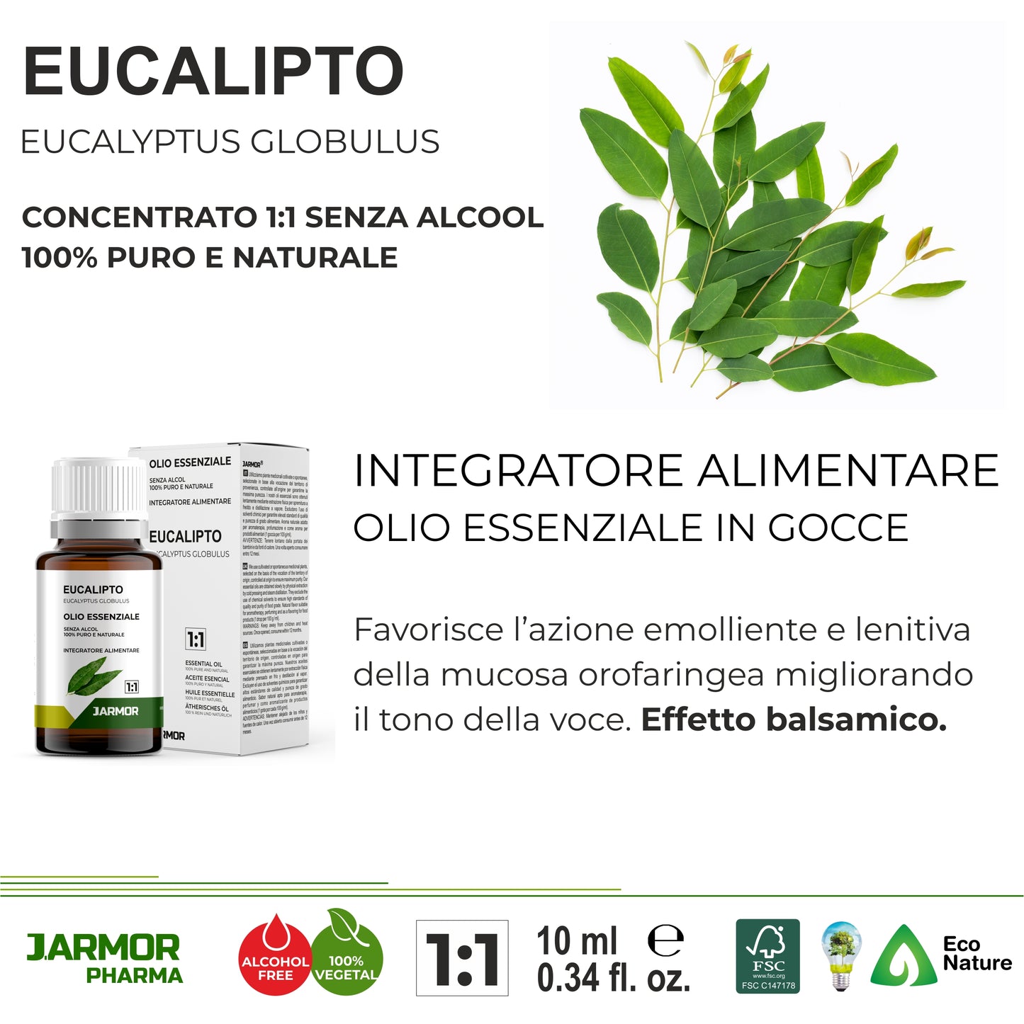 EUCALIPTO - MAL DI TESTA, RAFFREDDORE E SINUSITE