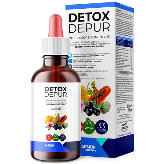 DETOX DEPUR - DEPURAZIONE CORPO (Soluzione Gocce)