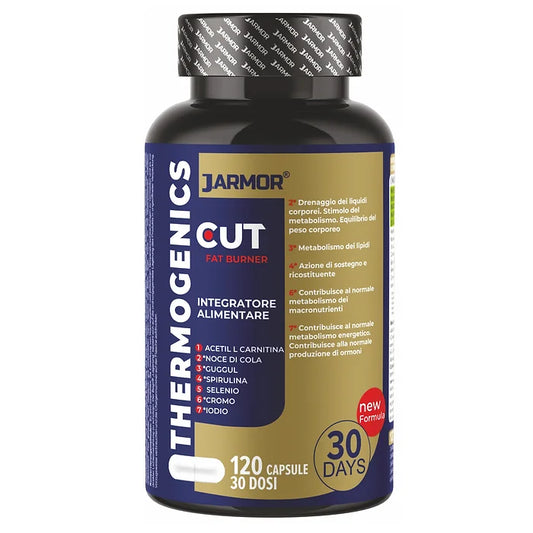 THERMOGENICS CUT - DEFINIZIONE MUSCOLARE ED ENERGIA (Capsule)
