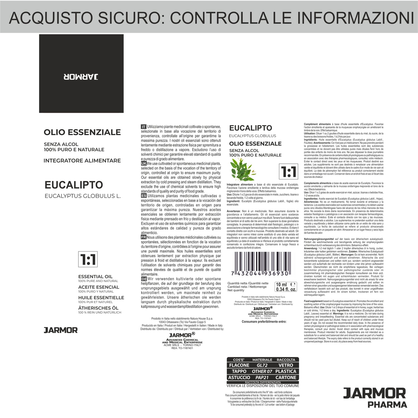 EUCALIPTO - MAL DI TESTA, RAFFREDDORE E SINUSITE