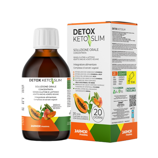 DETOX KETO SLIM - LINEA SNELLA E DEPURATA (Soluzione Orale)